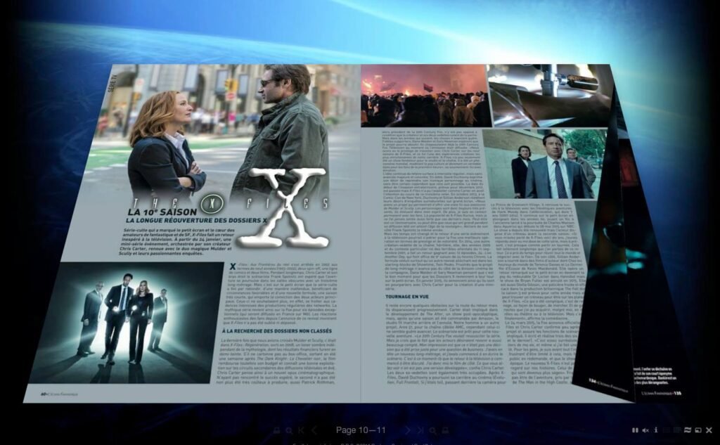 écran fantastique x-files
