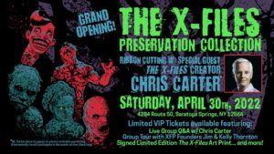 Le musée X-Files a ouvert ses portes en présence de Chris Carter