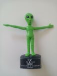 X-files award crew gift promo statuette alien extraterrestre