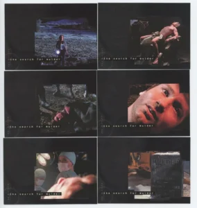 The X-Files Season 8 Search for Mulder Chase Card Set 6 Cards B1 - B6 Inkworks