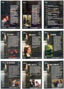 The-X-Files-Trading-Cards-Topps-S1-IT-Cartes-1-9-verso