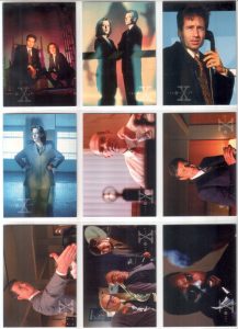 The-X-Files-Trading-Cards-Topps-S2-FR-Cartes-1-9-recto