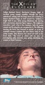 Topps - The X-Files Showcase-01-verso