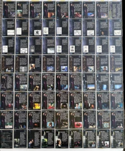 Topps The X-Files saison-1-set-verso