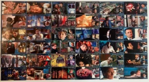 X-Files Showcase Widevision Base Trading Card Set 72 Cards Topps 1997-set-2-recto