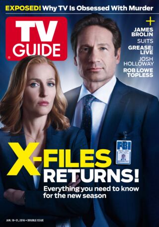 TV Guide Great X Pectations X Files   January 18 31